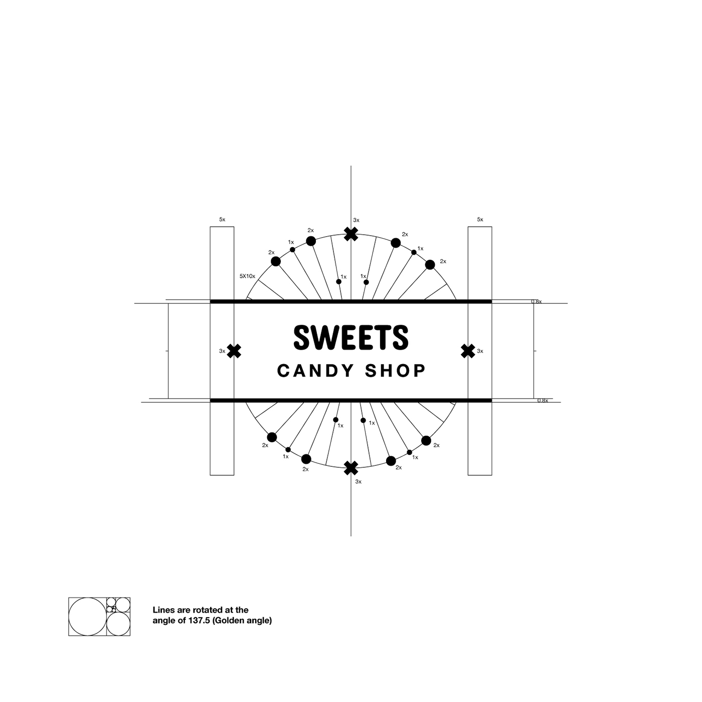 graphic design  branding  Identity Design identity Logo Design logo Poster Design typography   Sweets Candy