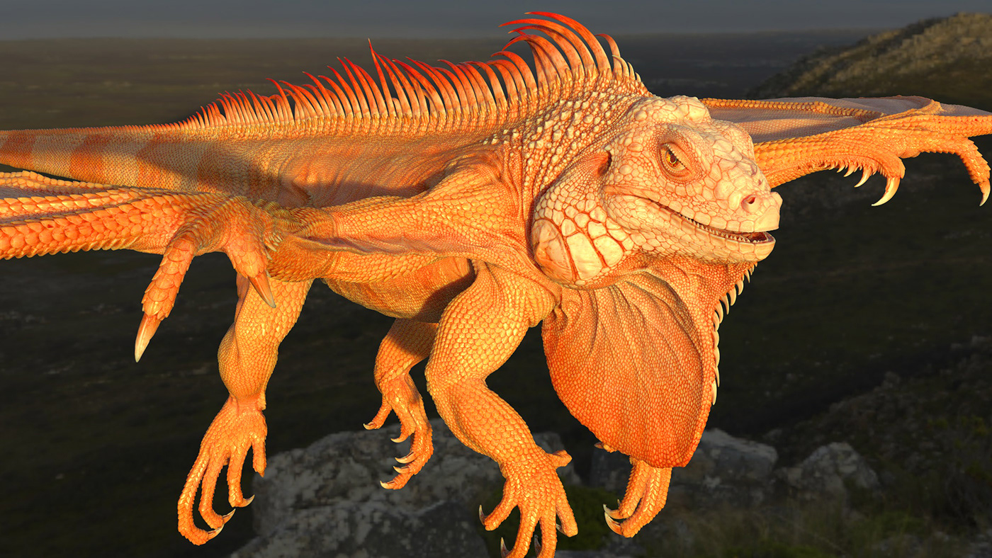 dragon reptile iguana lizard animal gameofthrones dragonandme draguan