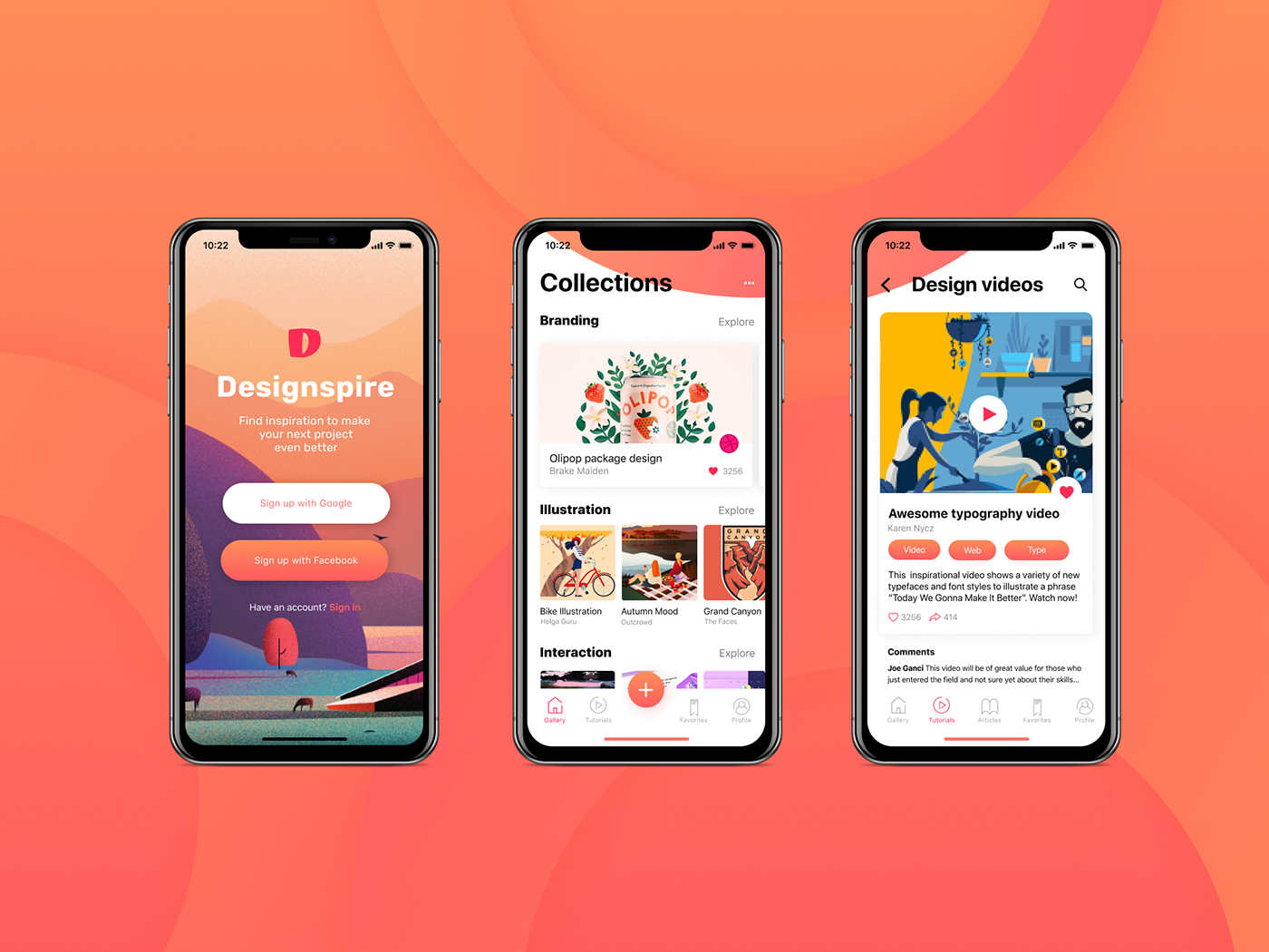 ios app design inspiration Collection приложение вдохновение