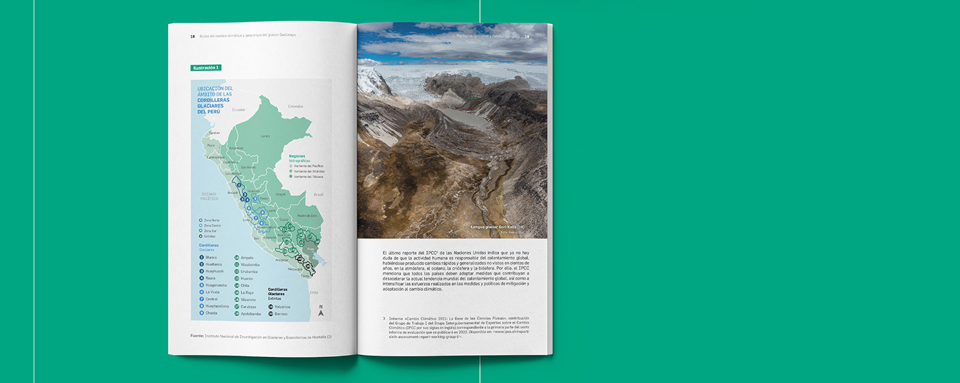 Diseño editorial editorial editorial design  infografia maps mountains Nature peru