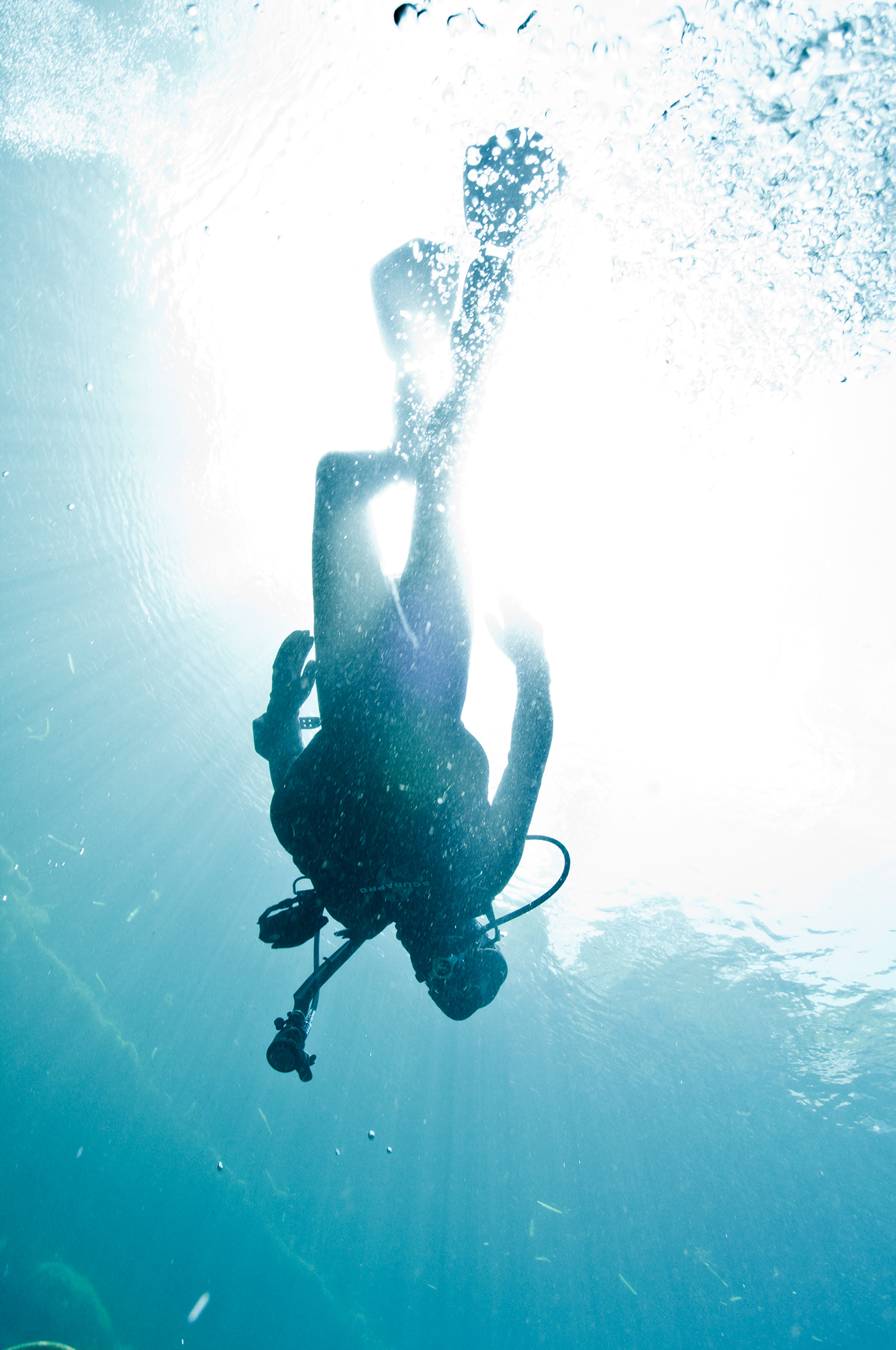 water diving scuba