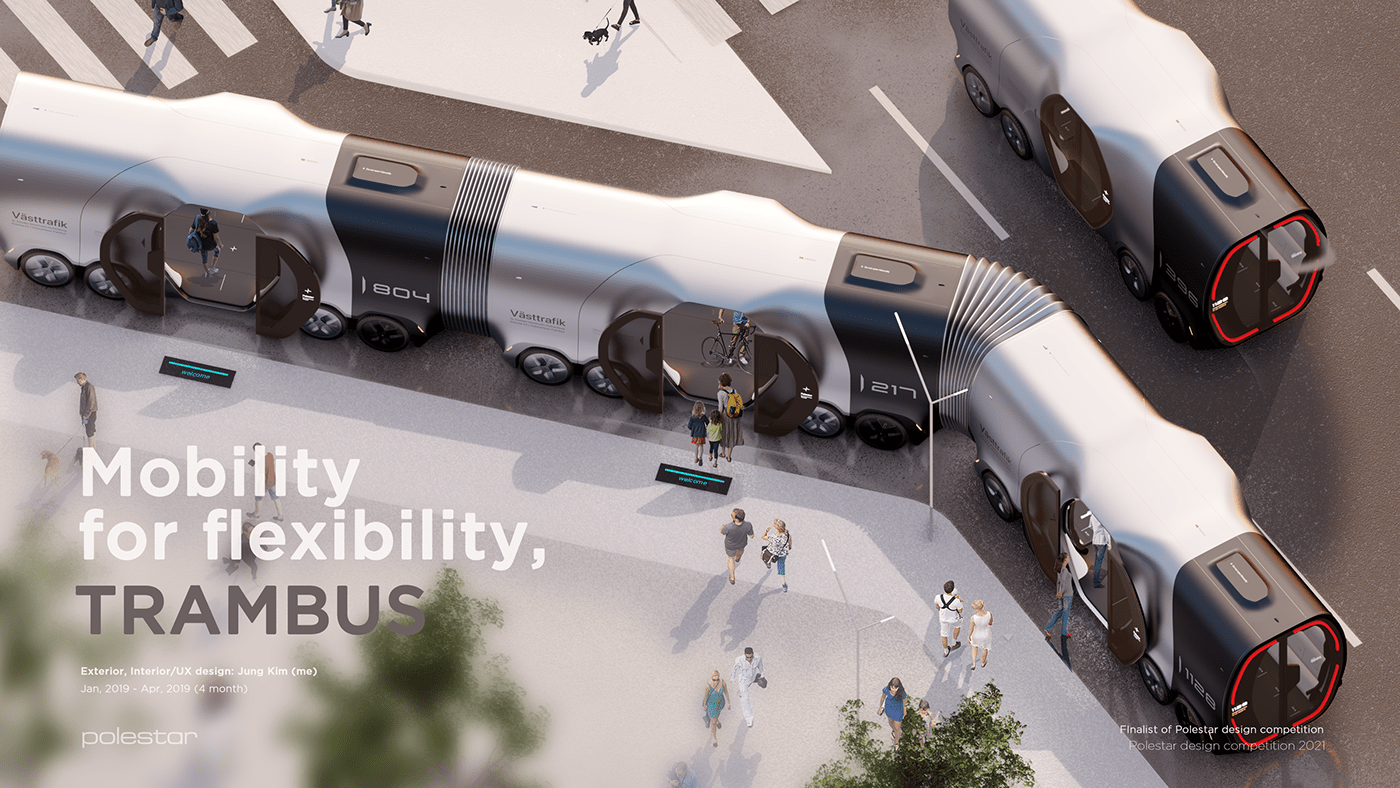 Audi automotive   bus industrial mobility Polestar polestardesigncontest tram Transportation Design Volvo