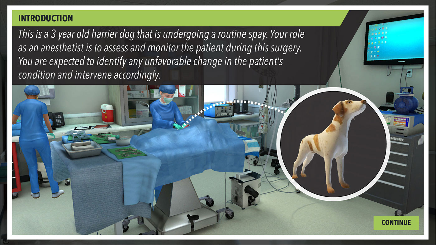 serious games healthcare simulations veterinary surgery gamification Game-based Learning eLearning