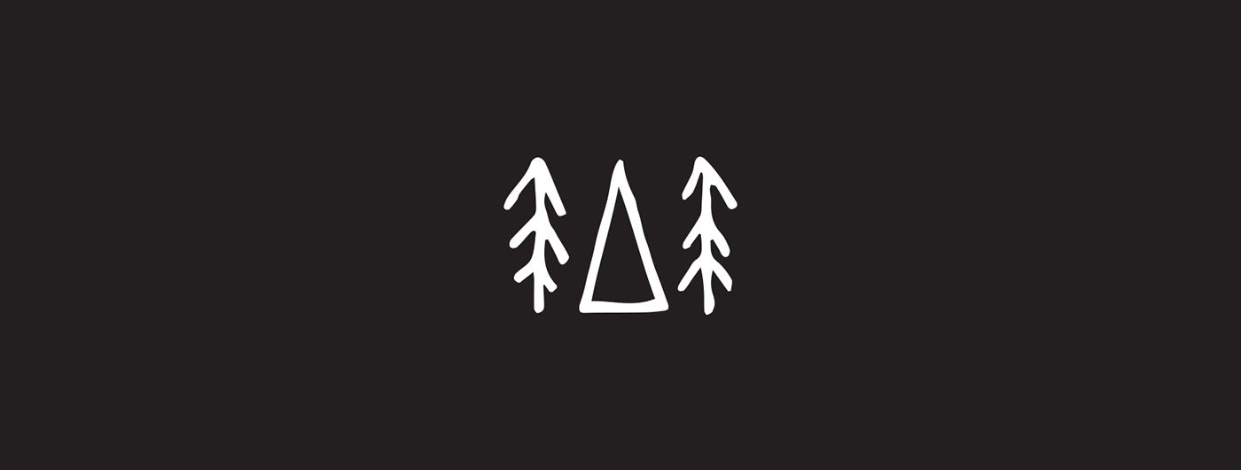 logo branding  visual identity nordic Scandinavia Icon symbol Nature brand