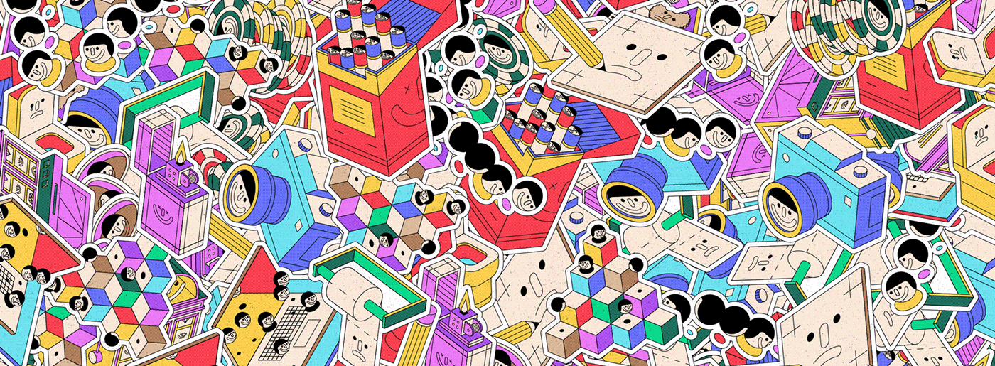 animated stickers faces gif Isometric lewis osborne loop loop animation stickers