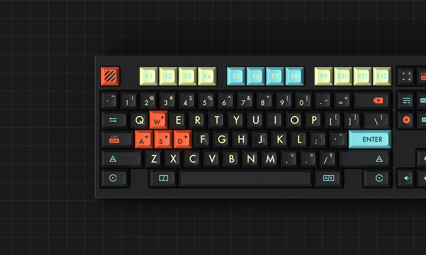 keycap design Custom Massdrop keycaps futuristic Icon drop keyboard