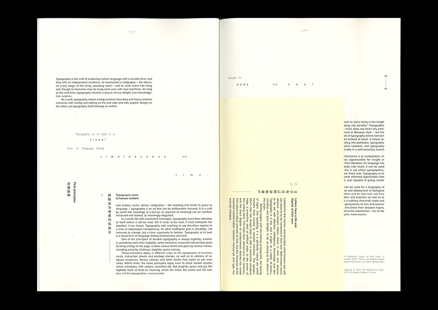 book Bookbinding craft magazine publication design typesetting