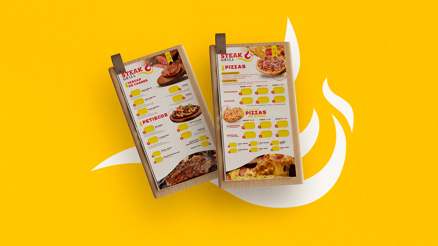 banner barbecue brand identity carne churrasco design logo menu design product design  restaurant