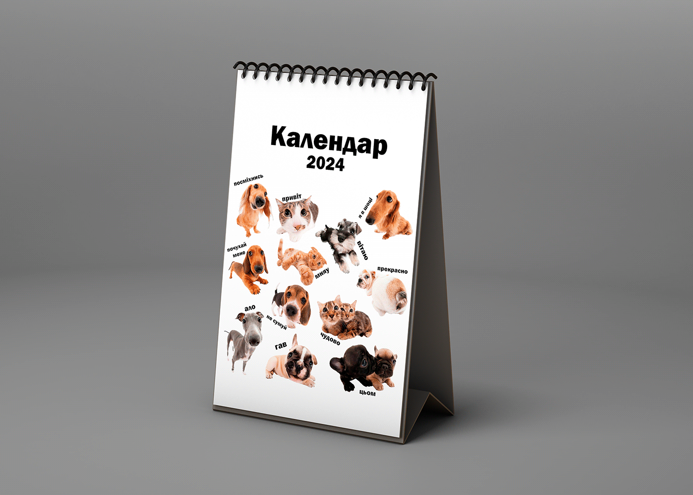2024 calendar design 2024 calendar design cats dogs pets cute