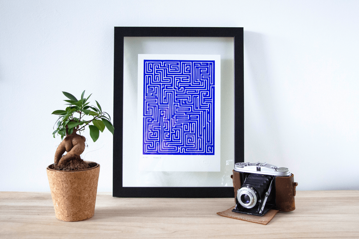 handmade ILLUSTRATION  limited edition linocut Linoprint paper pattern pattern design  poster print