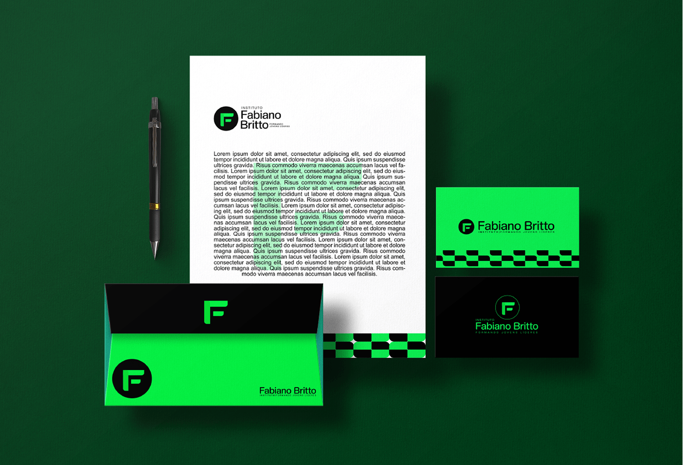 educação tecnologia Verde identidade visual Identidad Corporativa marca Logotipo design design gráfico preto