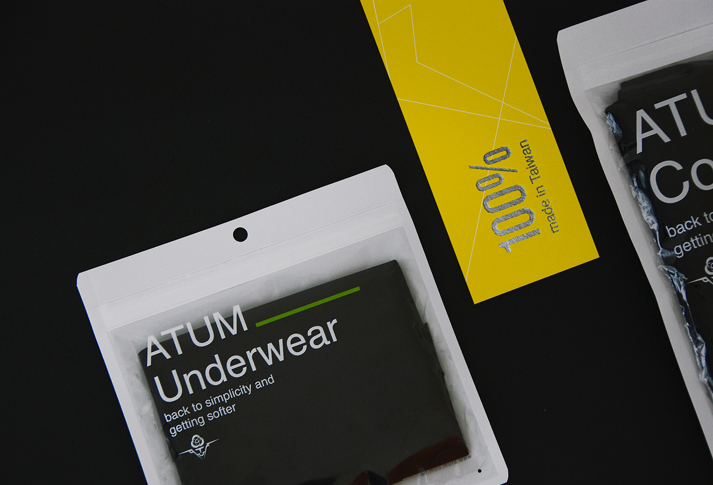 Fashion  design simplicity bag Collection yellow black White