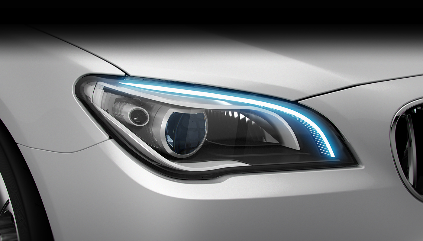 headlight headlamp ZKW transportation light car Technology austria vienna wien Peschke design BMW led sketch