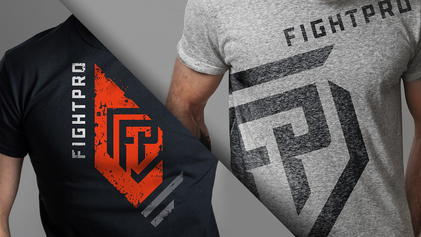 MMA Mixed martial art Martial Arts fight Fightpro  fight pro equipment branding  rebranding logo