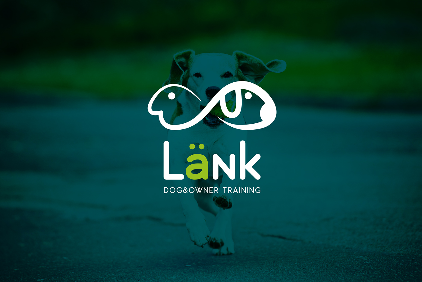 lank logo dog training Pet dmcreatividad