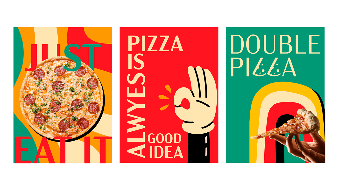 Brand Design brand identity design identity logo Logo Design Pizza restaurant typography   visual identity