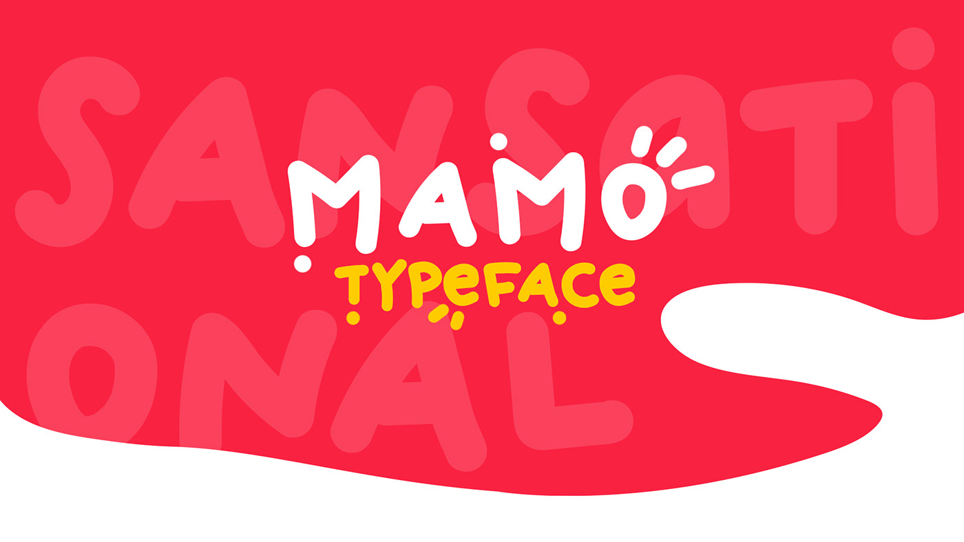 font typography   design alphabet graphic handwritten poster logo mamo portfolio