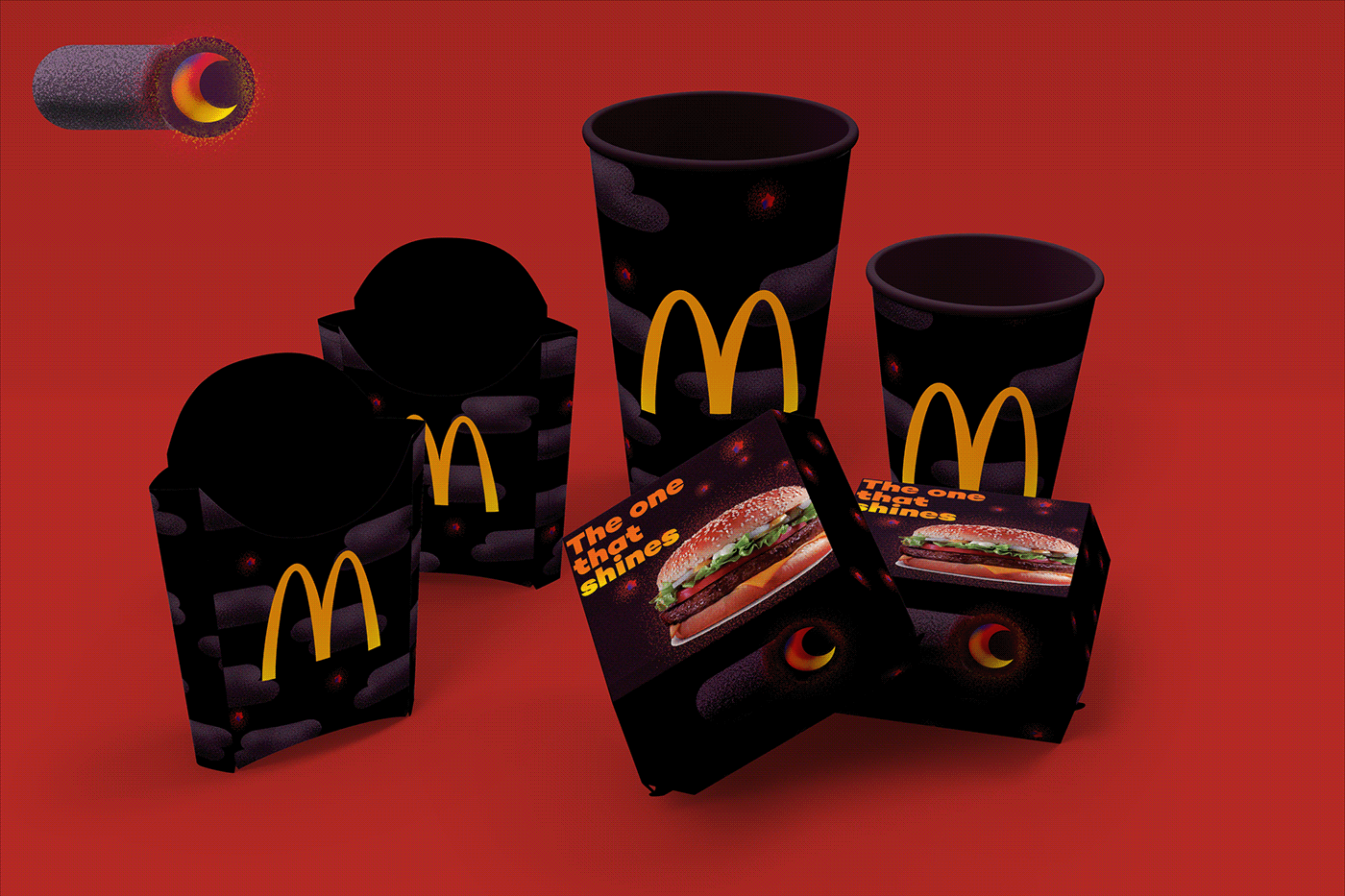 fastfood mcdo mcdonald's mockups product design 
