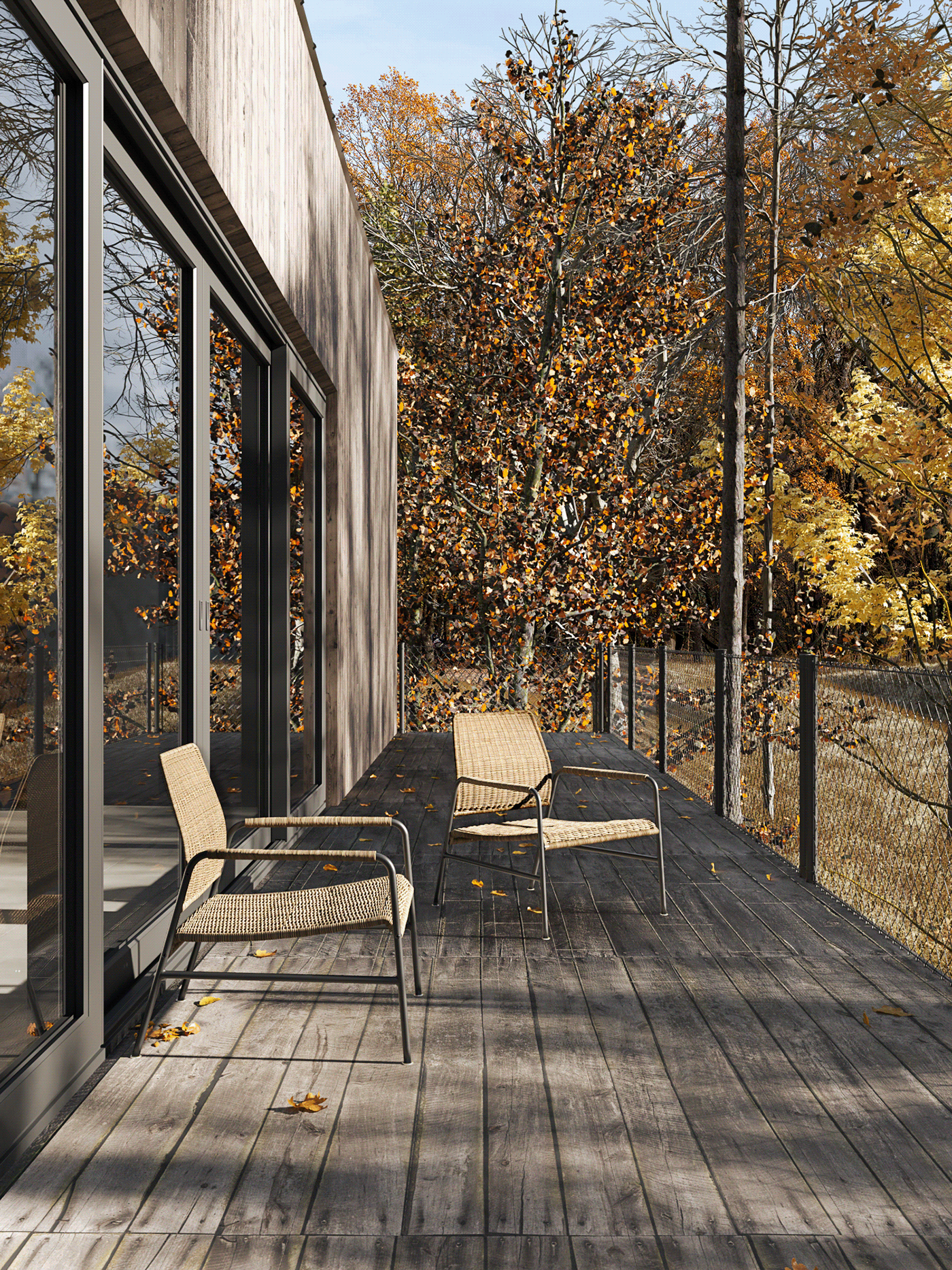 house HOUSE DESIGN houses forest visualization visual identity visual visual design 3D 3ds max