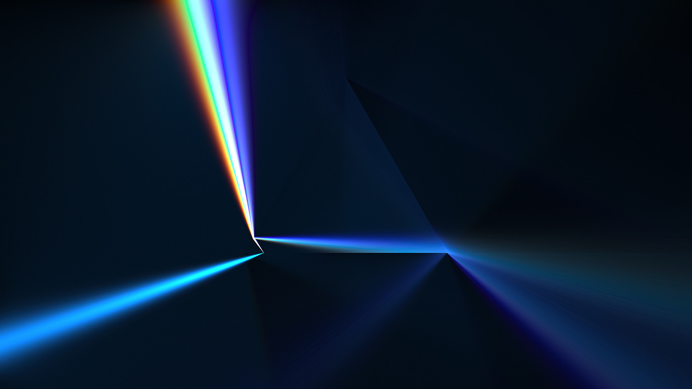 light color abstract rainbow