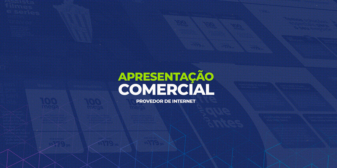 apresentação Apresentação Comercial design gráfico Internet marketing   presentation Provedor de Internet site slides Telecom