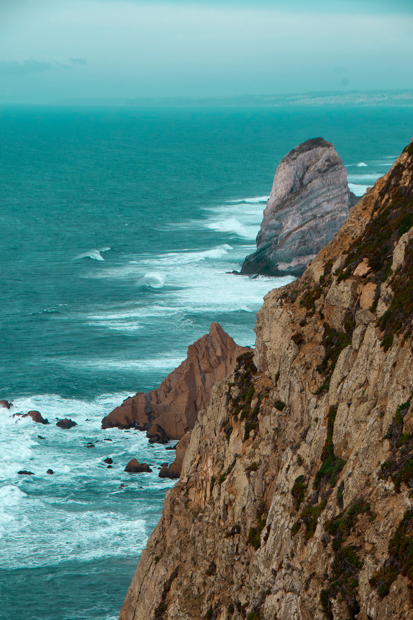 Photography  landscape photography Ocean sea waves cabo da roca