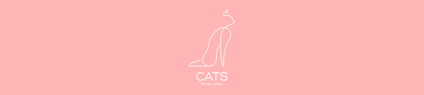 brand shoes cats design graphic heels woman pink Fashion  logo