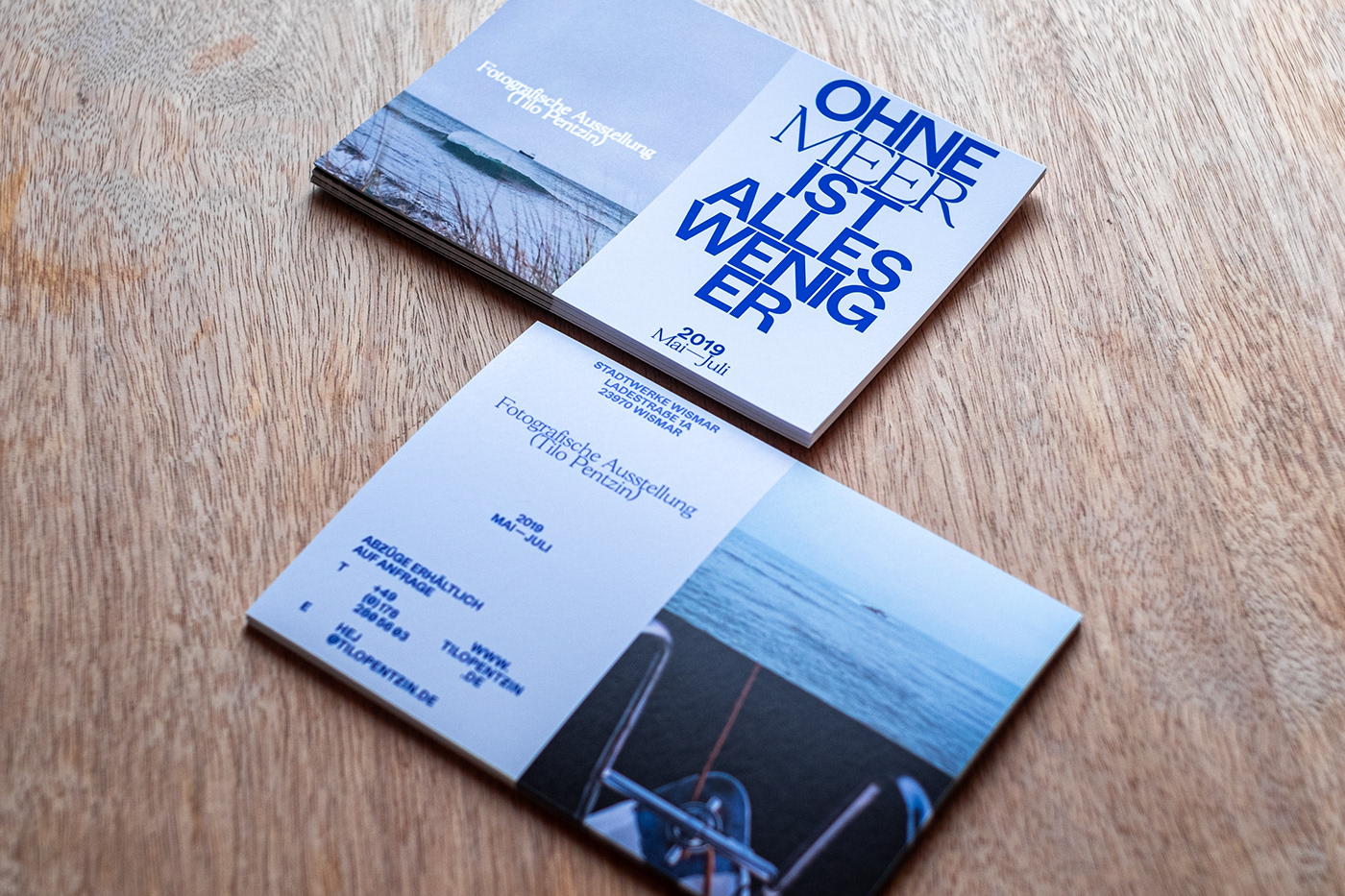 Photography  typography   editorial print Typeface design Ocean blue pantone branding 