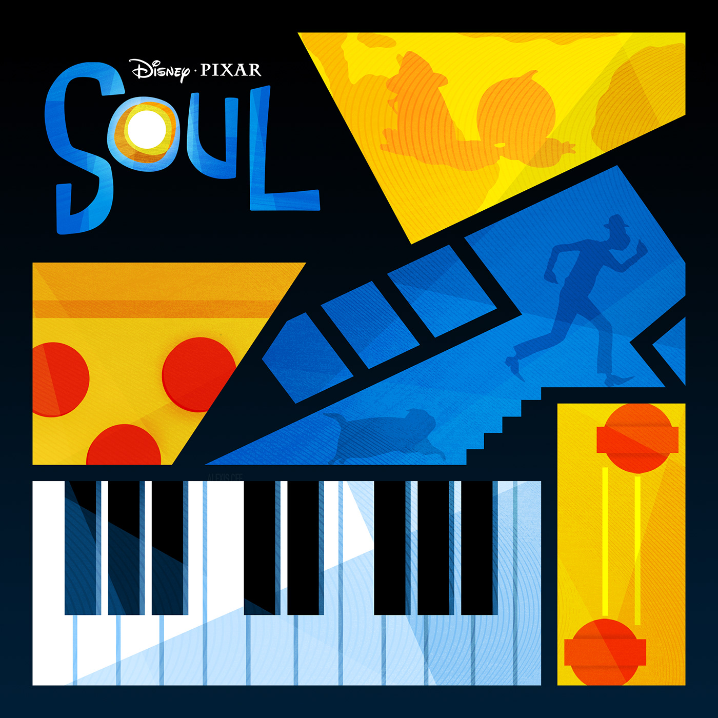 Cover Art disney disney art disney plus movie pixar Pixar Art soul soul movie soundtrack