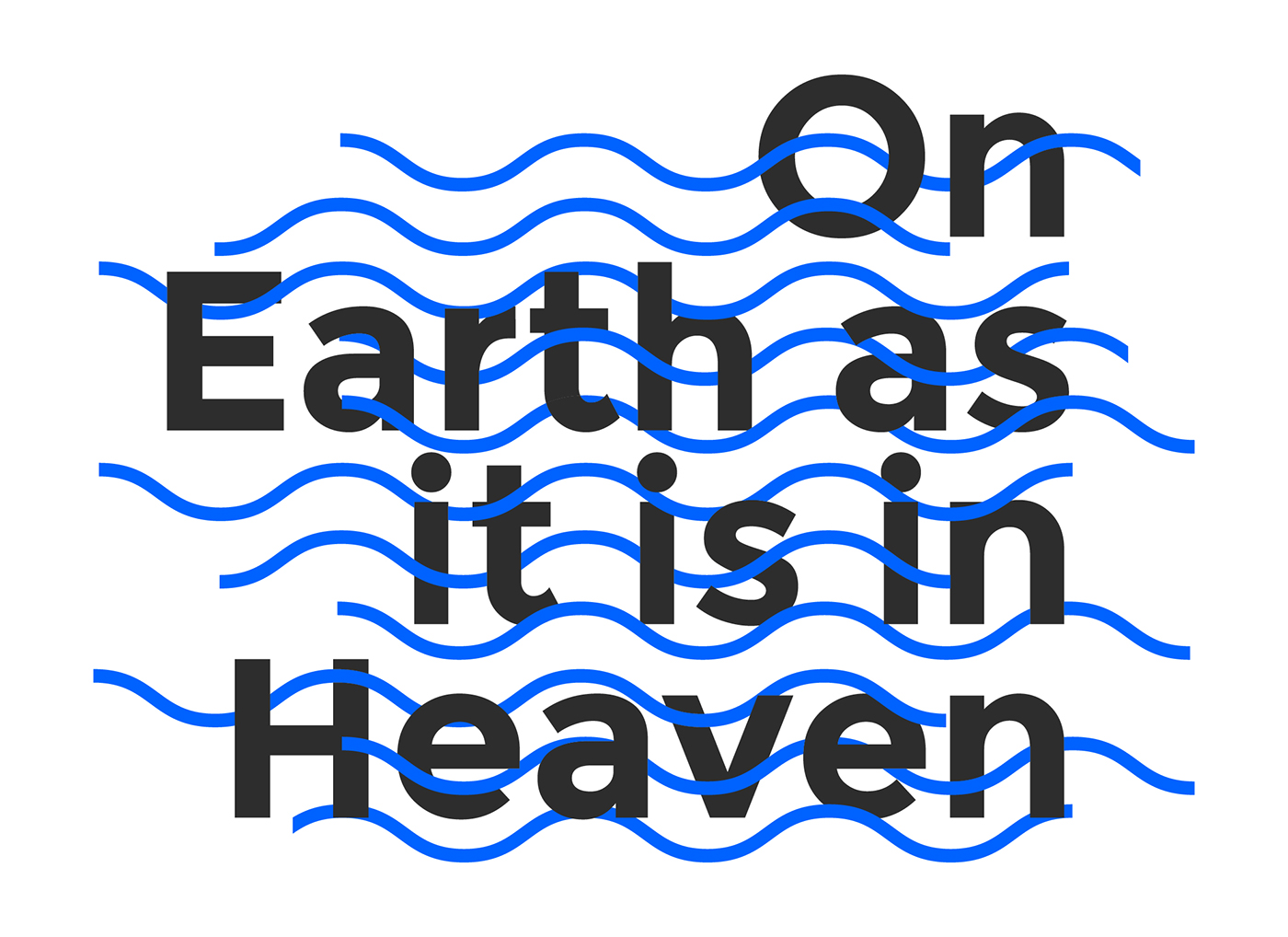 branding  Logo Design logo blue church water pattern waves Icon