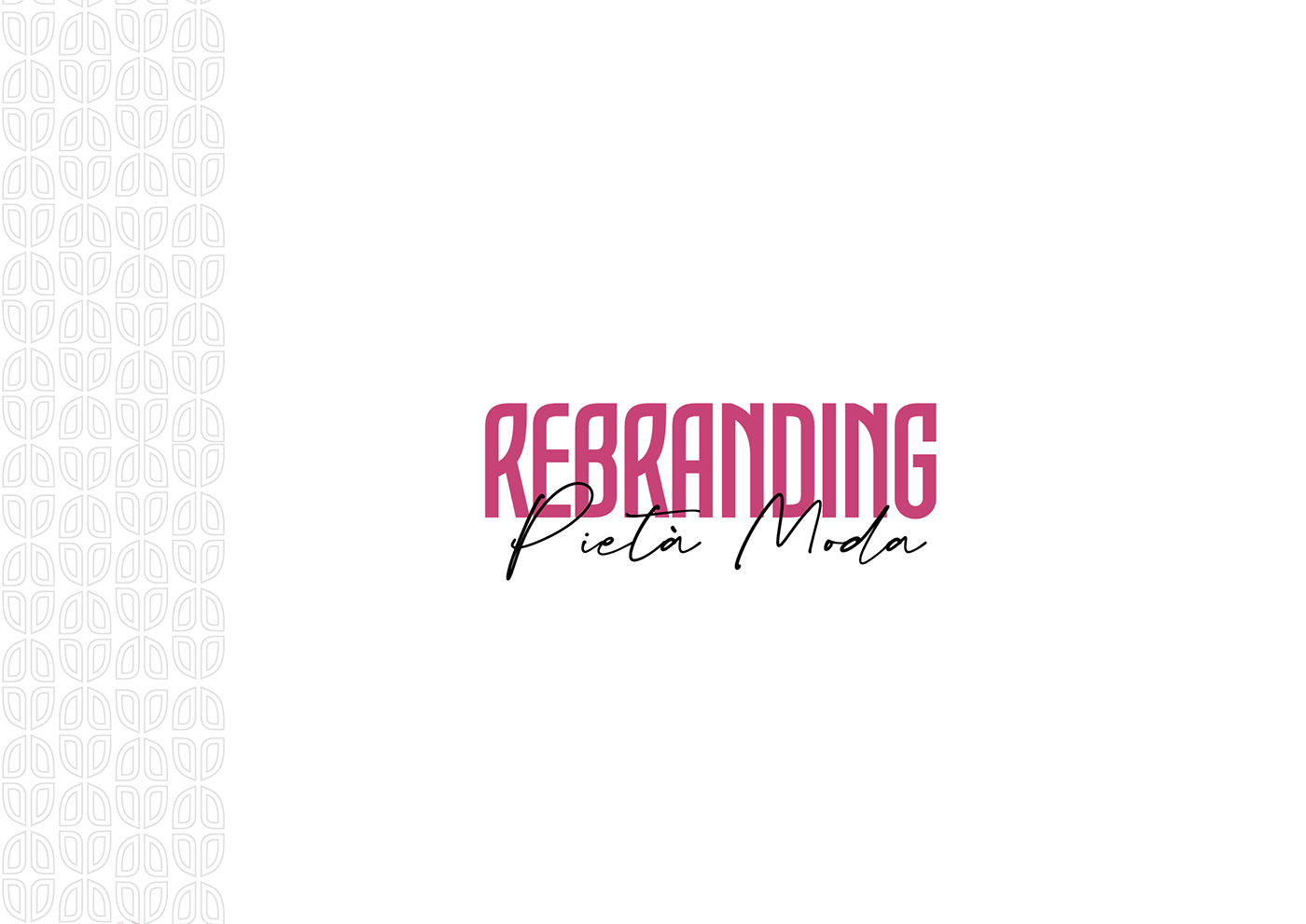 rebranding Rebranding Design rebranding project moda