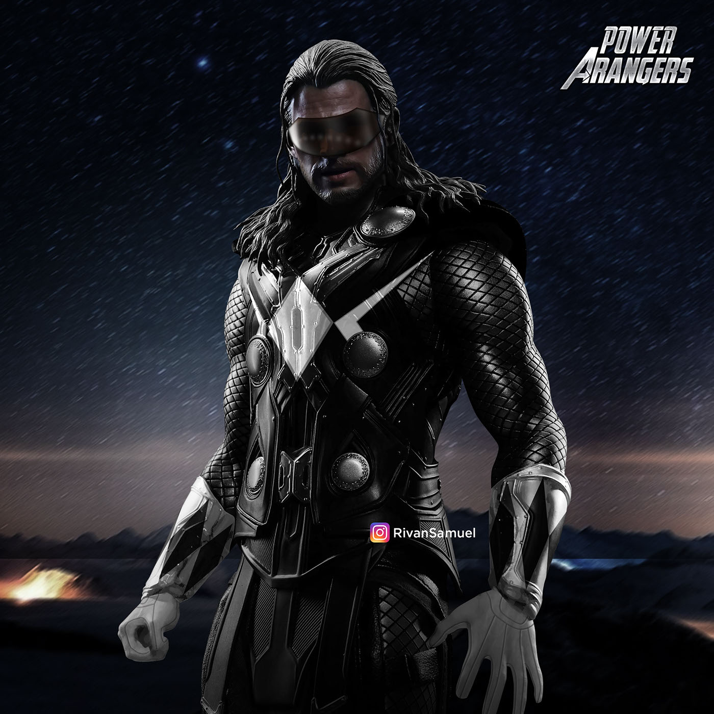 Power Rangers Avengers marvel saban Thor iron man captain america Hulk black widow