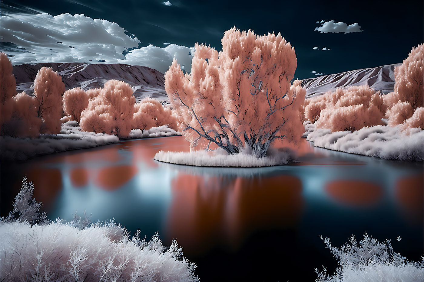 adobe Adobe Photoshop animals Digital Art  forest Landscape lightroom Nature photo editing