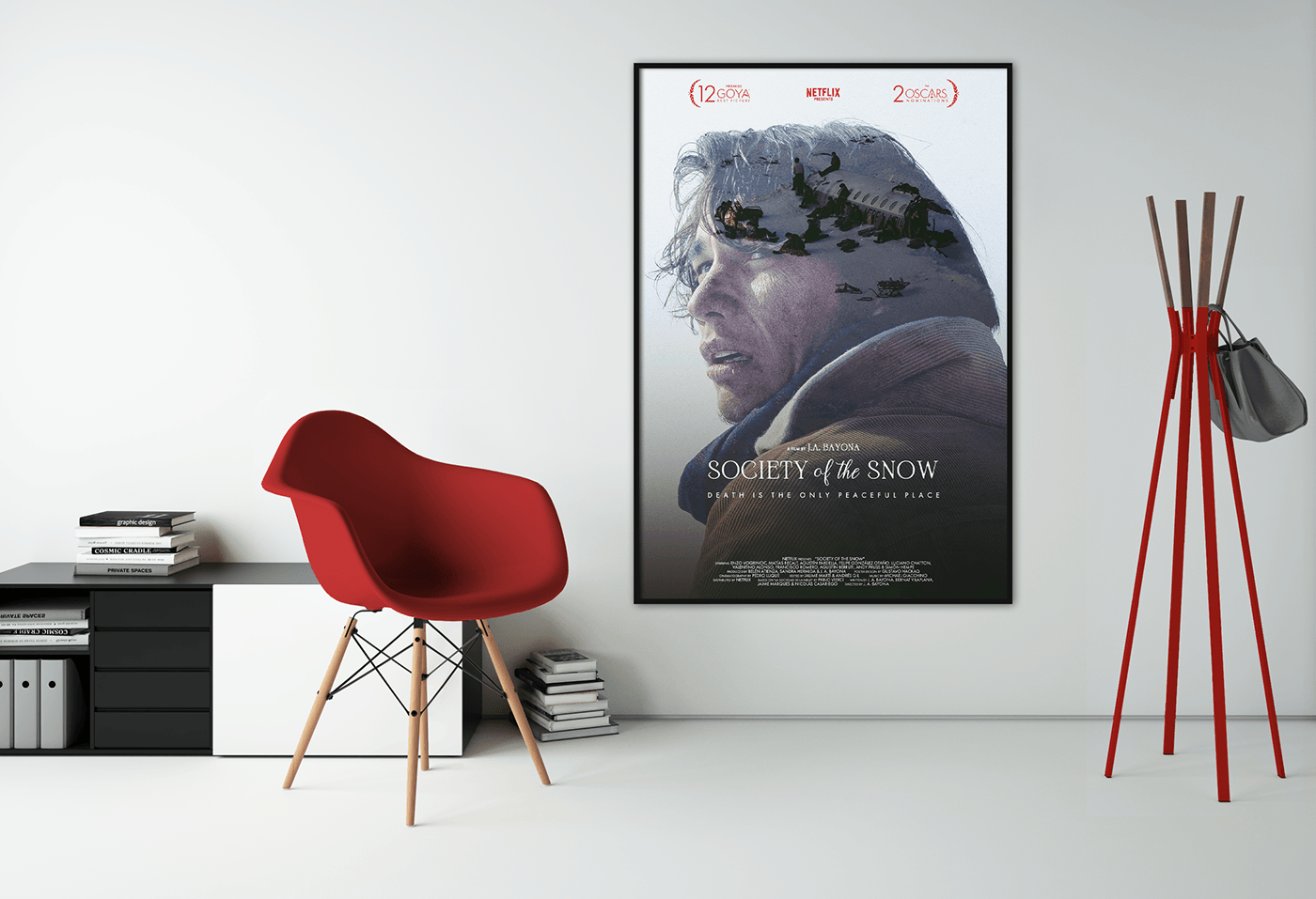 poster design Poster Design Cinema Oscars aesthetic movie Film   #Freela goya
