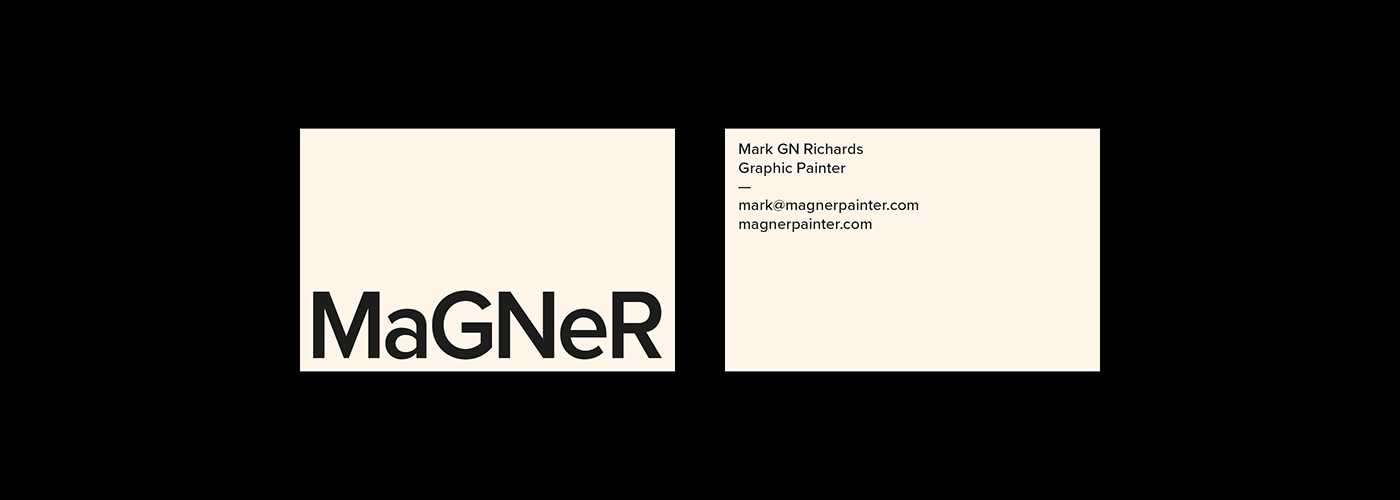 abstract design graphic identity Logotype painter painting   portfolio Stationery Website