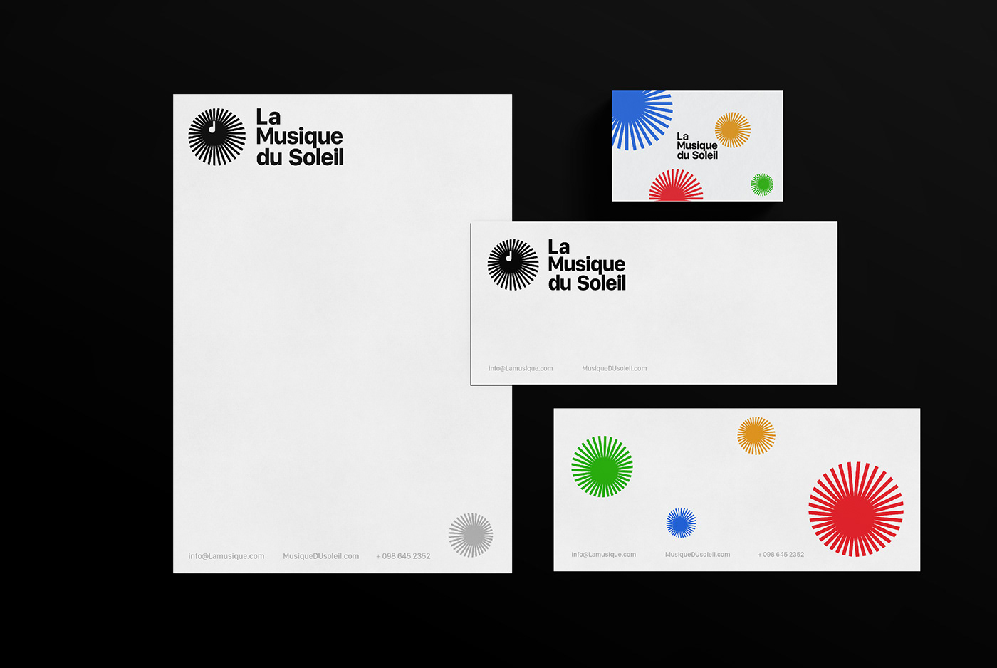 brand color design graphic identity music Sun Brand Design logo visual identity