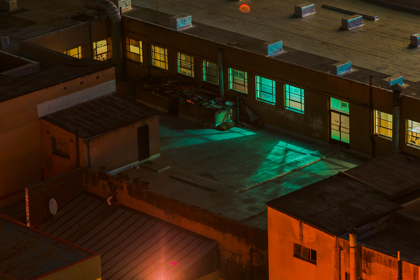 night long exposure Urban low light south africa johannesburg neon city Dystopia light