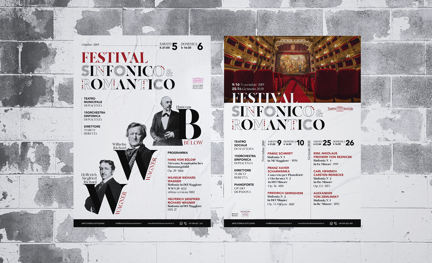 COMPOSITORI concert festival logo music poster teatro classical music orchestra ticket