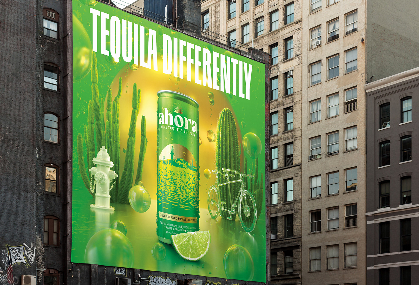 3D ad agency ahora CGI new Pack rise Tequila york