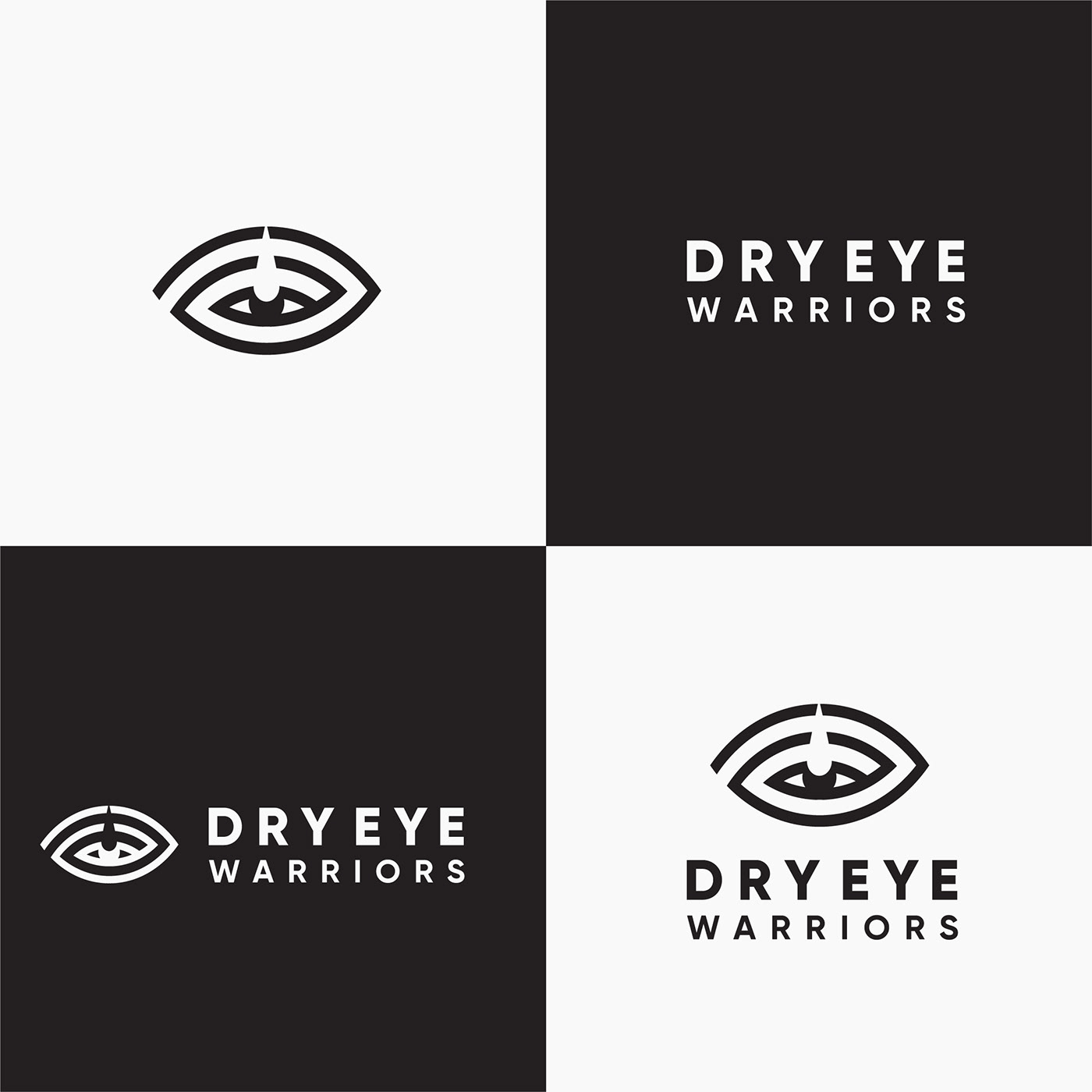 art branding  dryeye eye graphic design  Icon logo