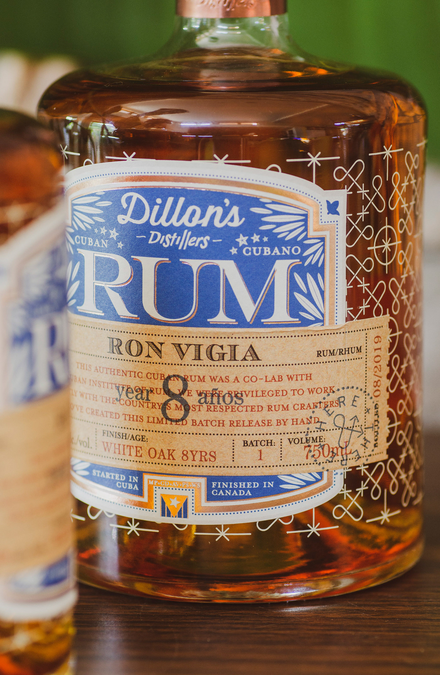 alcohol branding  label design package design  Rum Spirits ceramic printing