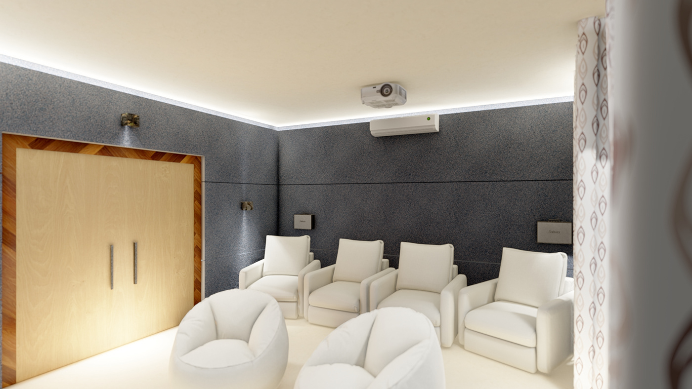 3d render Home Theater lumion modern Render