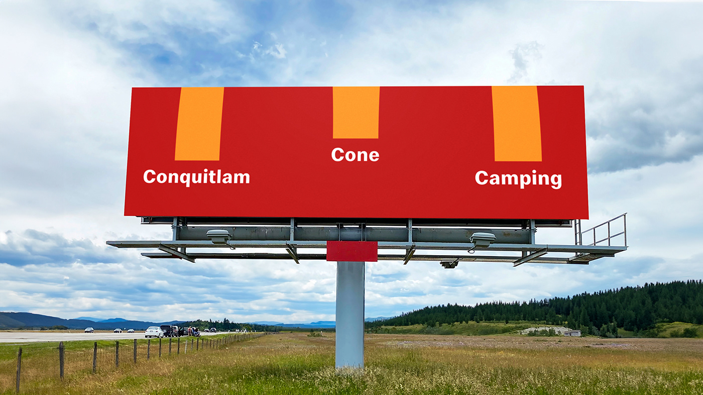 McDonalds Billboards ads arches Advertising  poster design craft out of home Outdoor