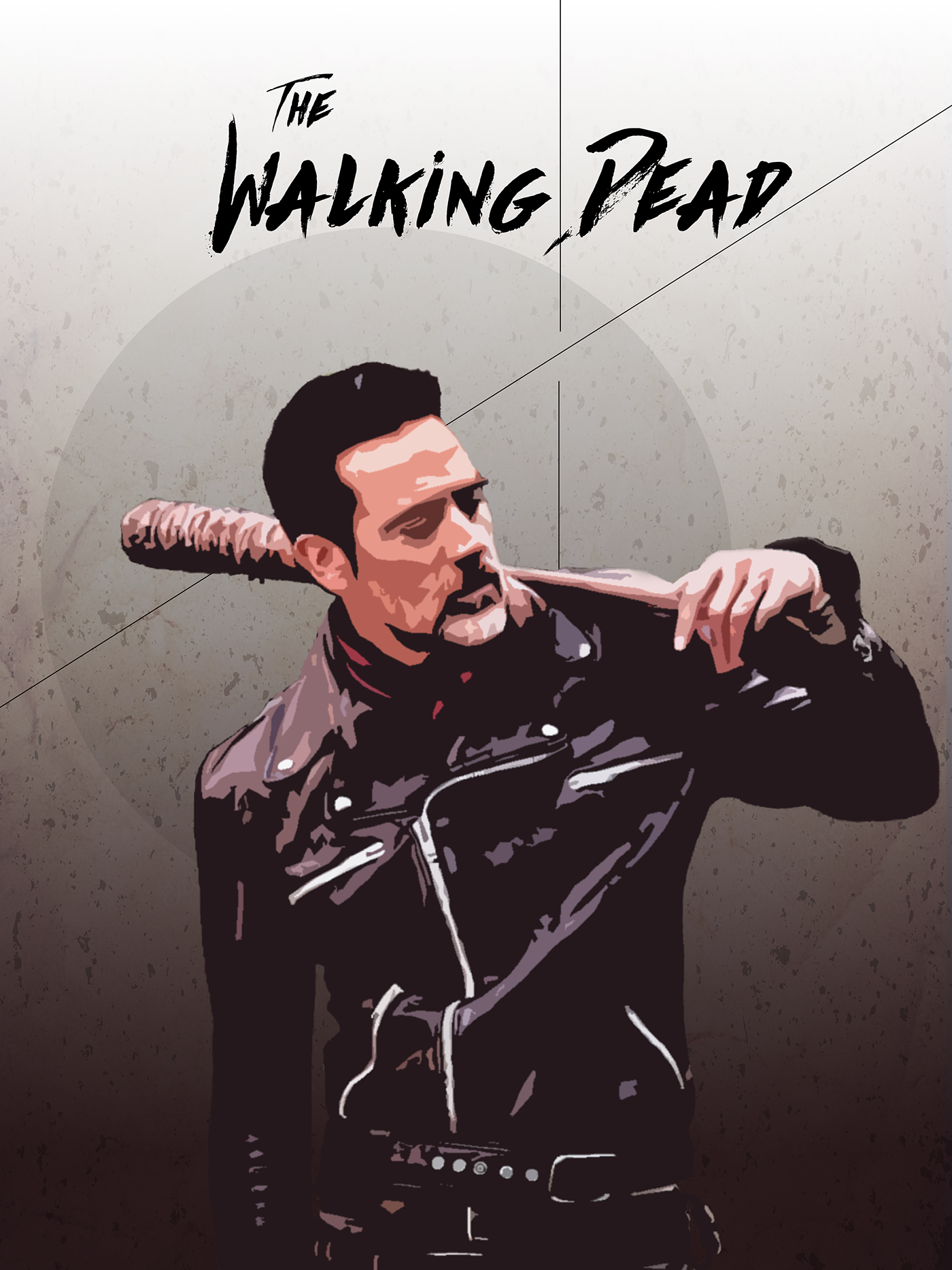 The walking Dead Graphic Desidgn poster