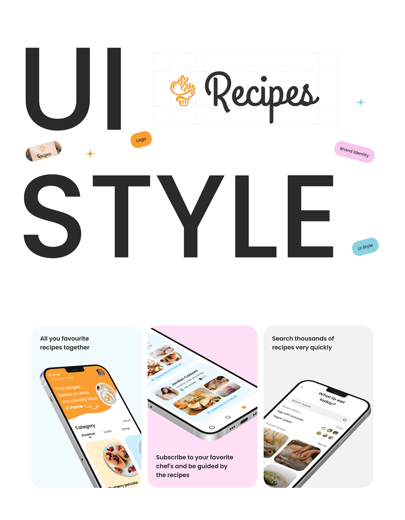 recipe Mobile app app design food app restaurant Food  Food app design Restaurant app ecommerce app Ecommerce