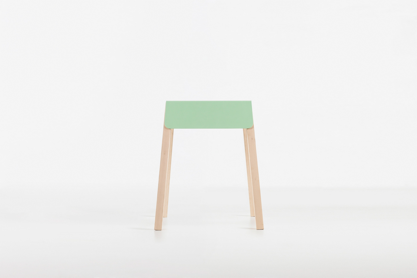 high stool wood metal color