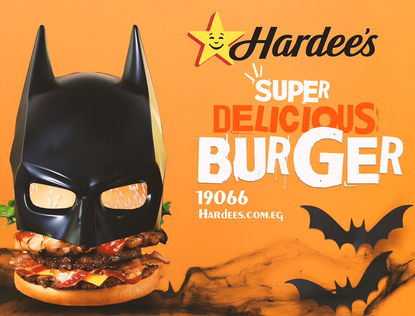 Hardees burger Food  restaurant Social media post Advertising 