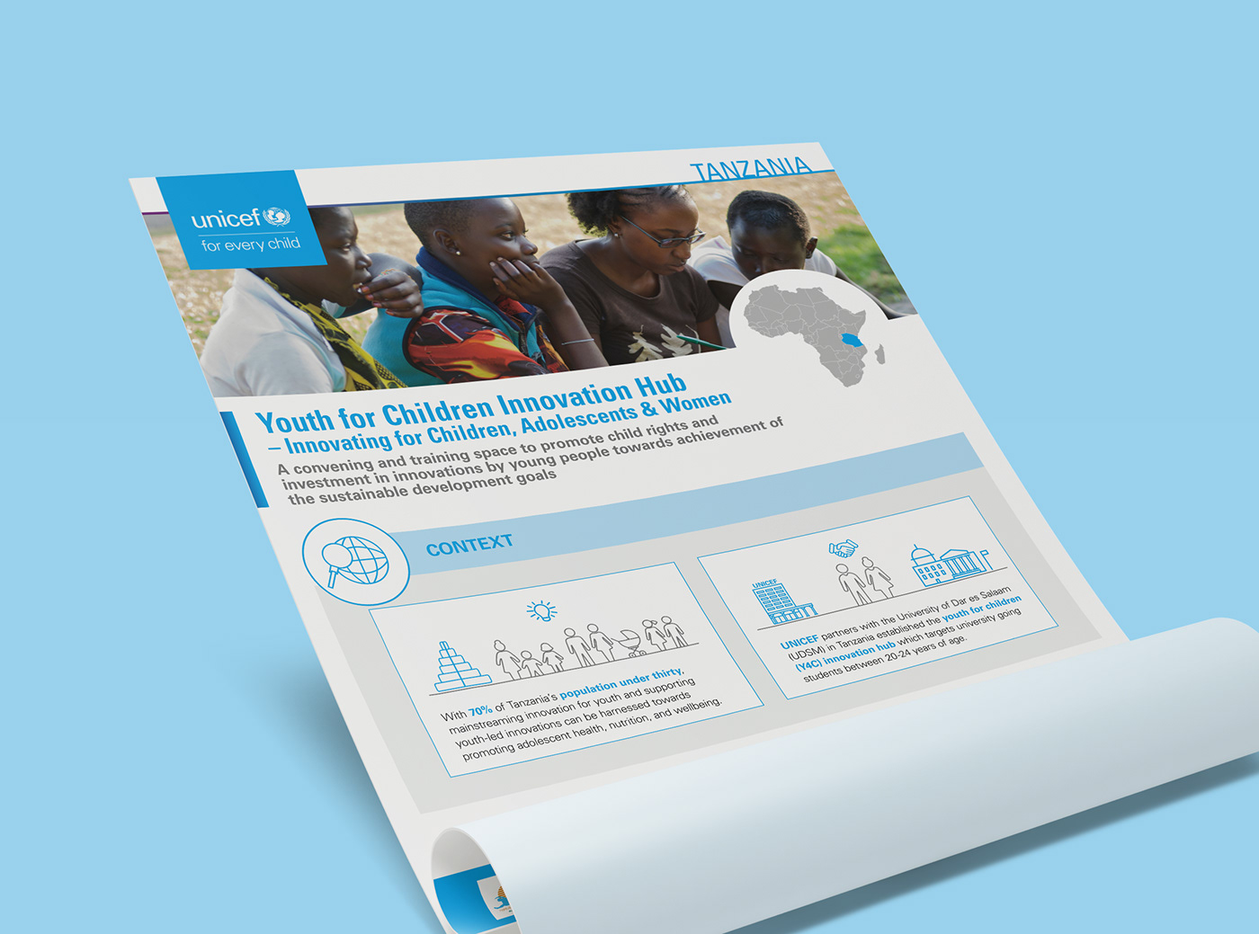infographic data visualization unicef non-profit organization adolescent health poster africa develoment un information design agca