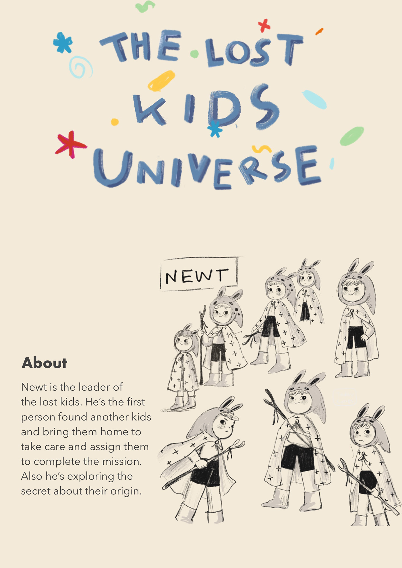 #characterdesign #childrenbook #illustration #newt #thelostkid