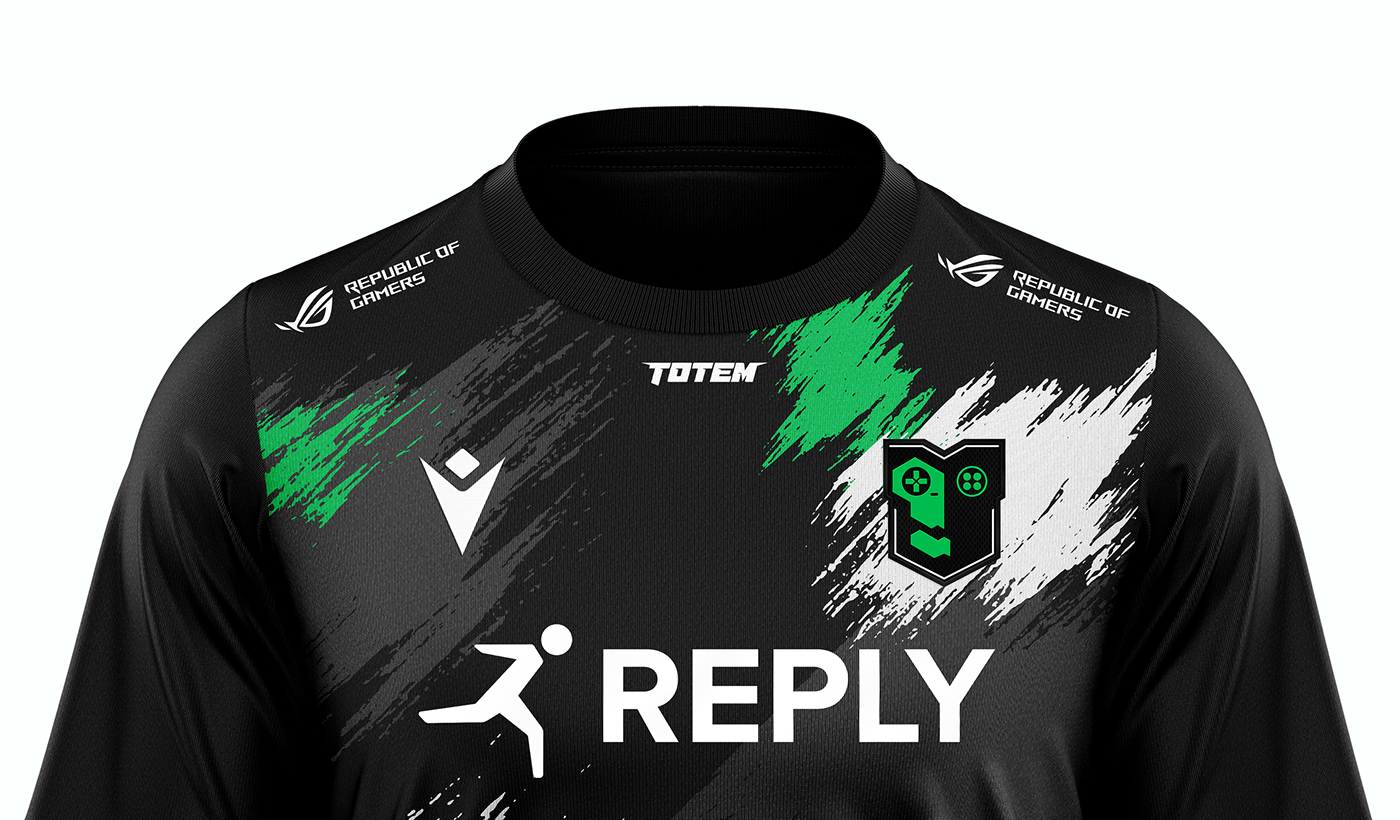 appareal design esports Gaming jersey Jersey Design kit Kit Design Sports Design fashion design graphic design 